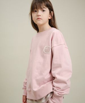 씬 벤몬 오버핏 스웻셔츠_핑크