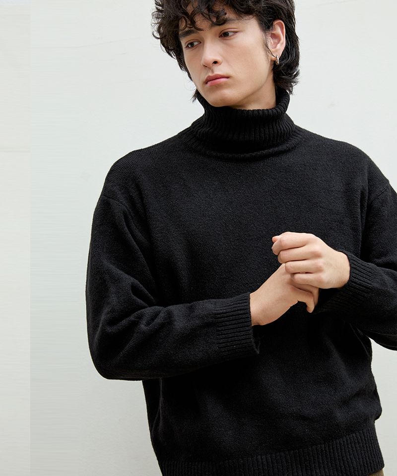 Knit Turtleneck Turtleneck Bell Sleeve Sweater MUSINSA NODU Soft