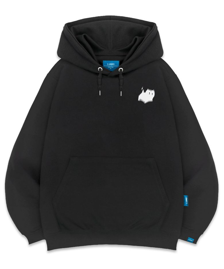 기모H 쉐도우캣 후드티 남녀공용 빅사이즈 M~4XL