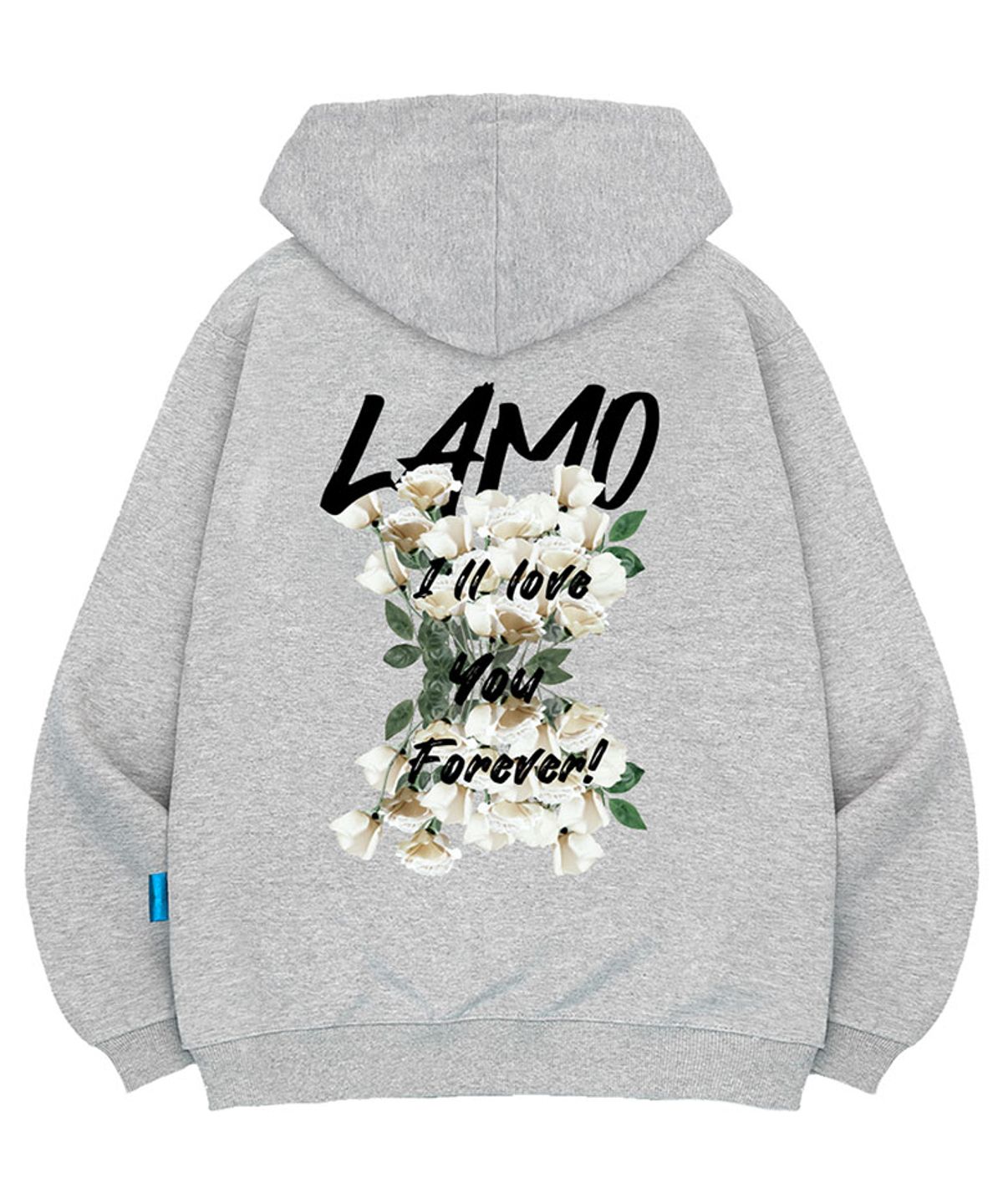 엘라모(LLAMO) 기모H 포에버 후드티 남녀공용 빅사이즈 M~4XL