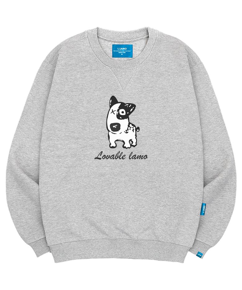 기모M 러버블도그 맨투맨 남녀공용 빅사이즈 S~4XL