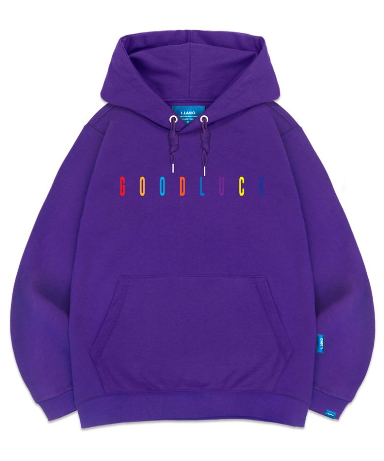 기모H 굿럭 후드티 남녀공용 빅사이즈 M~4XL