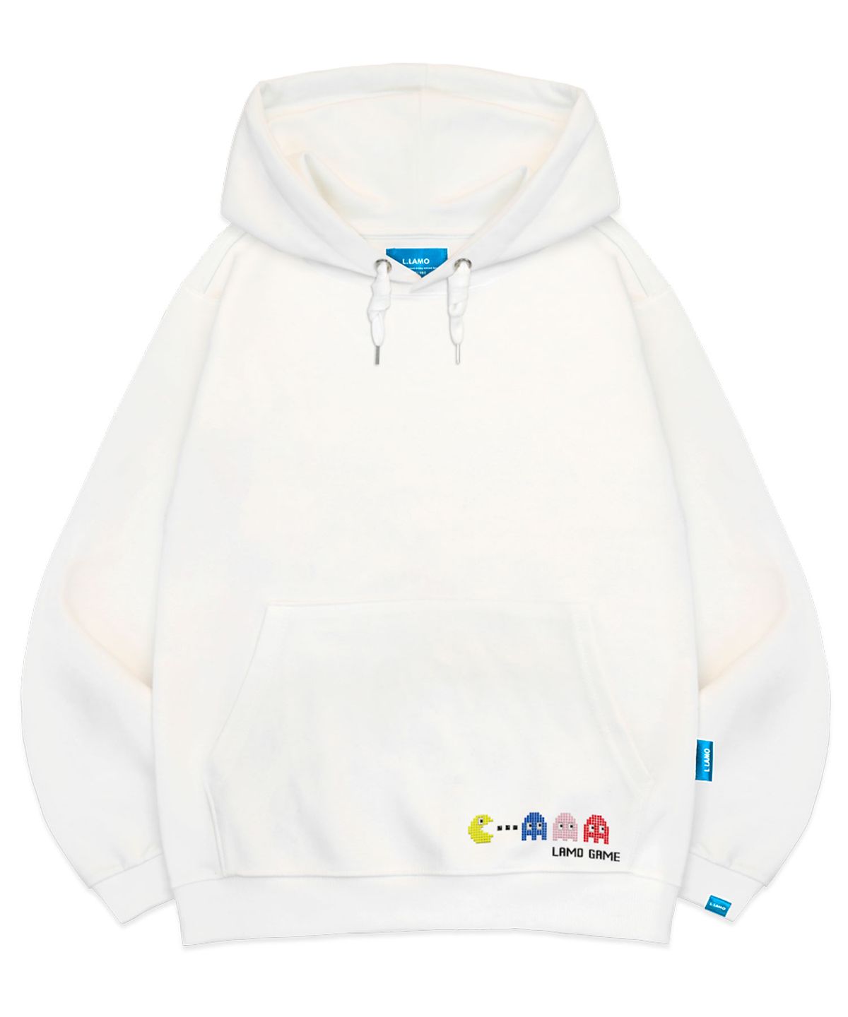 엘라모(LLAMO) 기모H 라모게임 후드티 남녀공용 빅사이즈 M~4XL