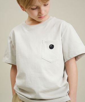 02 벤몬 포켓 하프 T_에크루