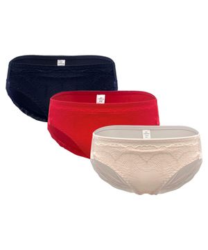 여성 레이스 팬티 3팩