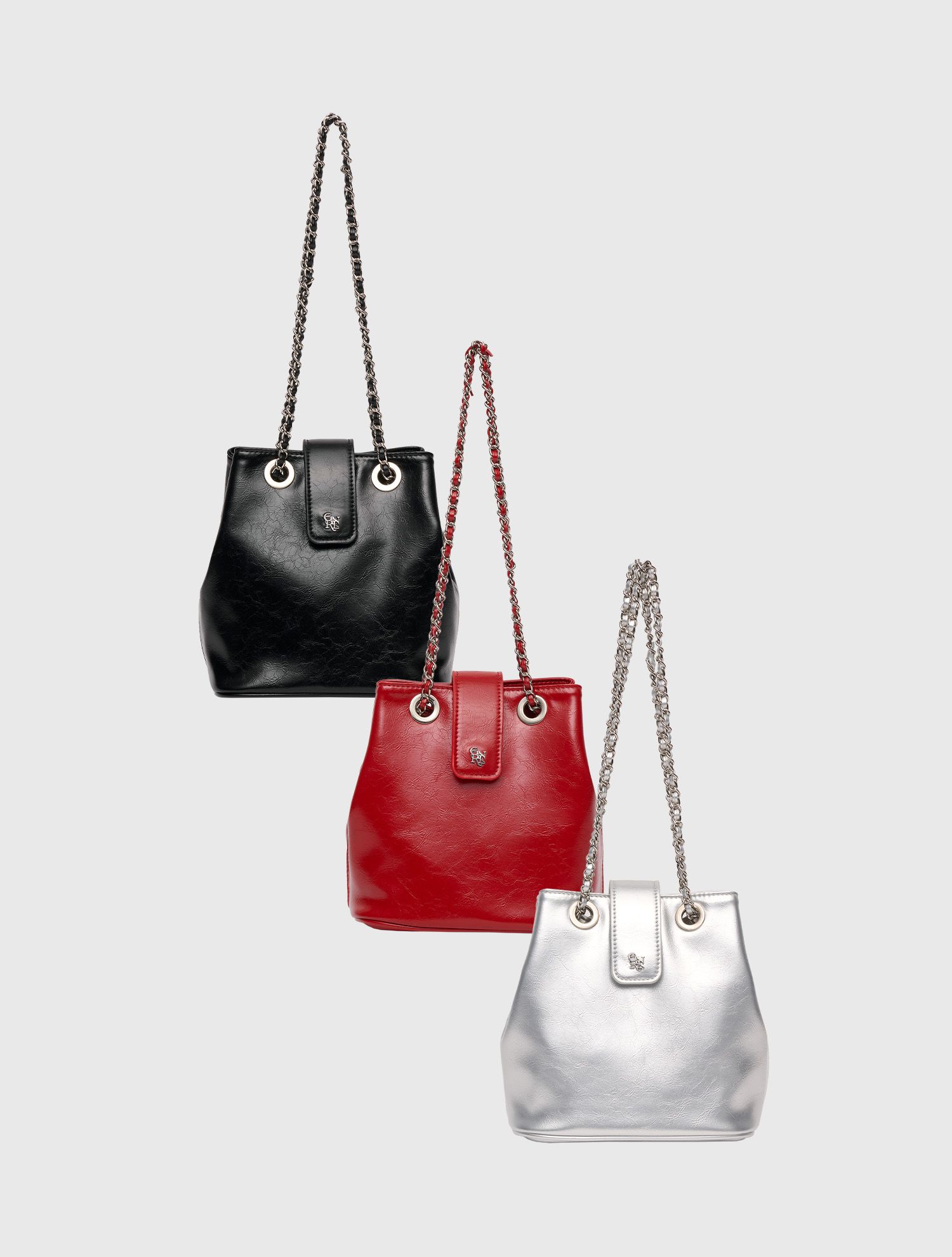 ★GENERAL IDEA★ GNRL Eco Leather Mini Bucket Bag 3COL MUSINSA公式 | GENERAL IDEA GNRL PU Leather Mini Bucket Bag