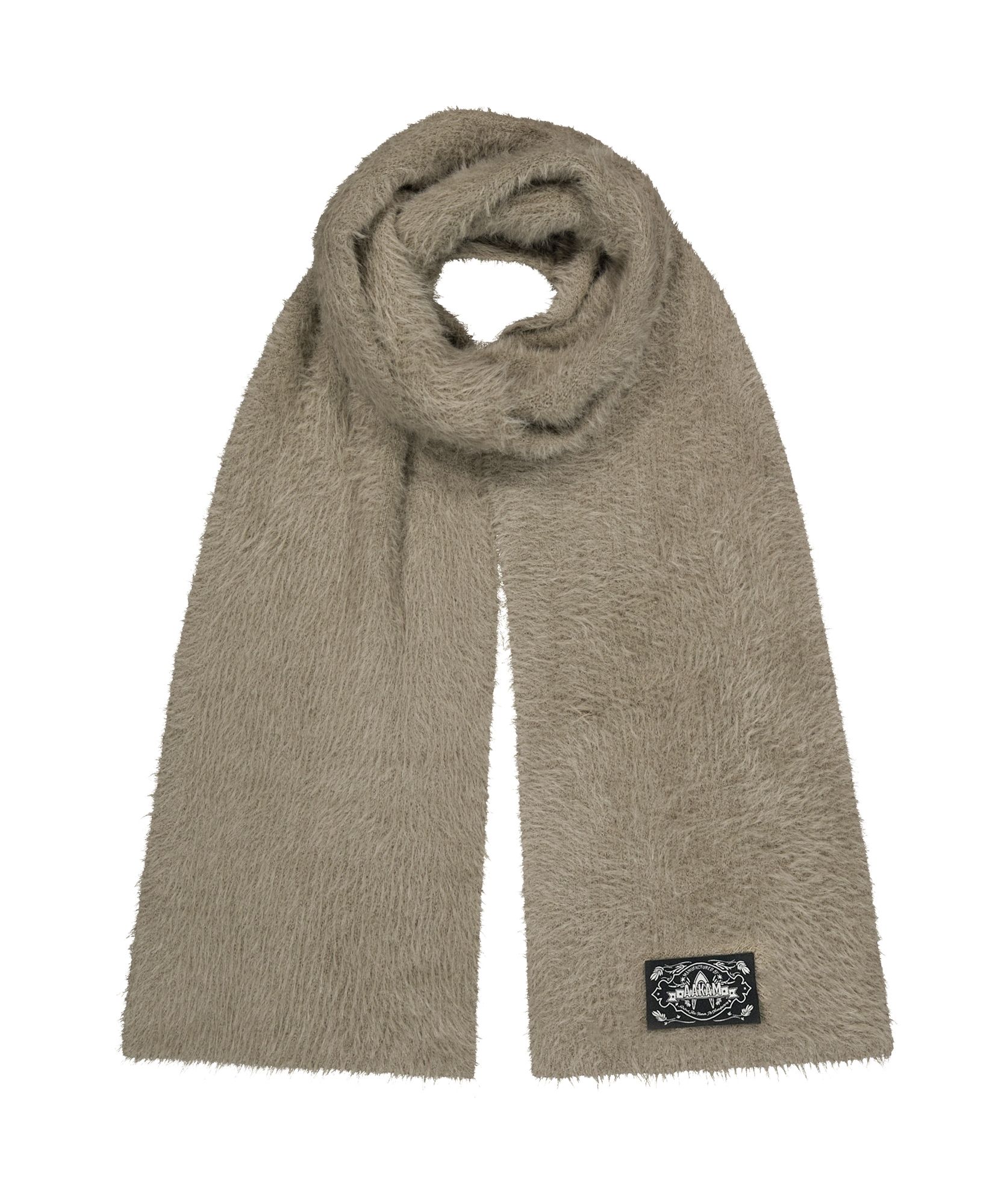 【AAKE】STRIPE WOOL MUFFLER MIX WOOL STRIPE MUFFLER (4color!) - AAKE