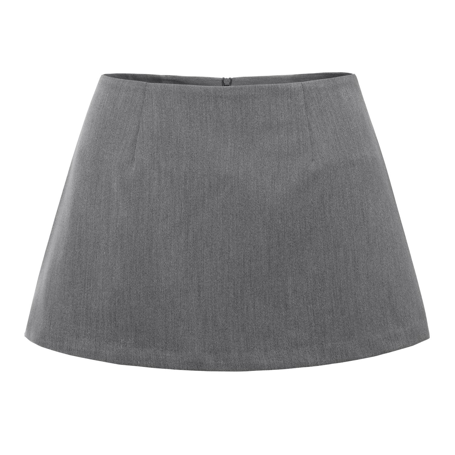 スカート KHAKIPOINT Mini Skirt Pants (gray) MUSINSA公式 | KHAKIPOINT Mini Skirt Pants (gray)