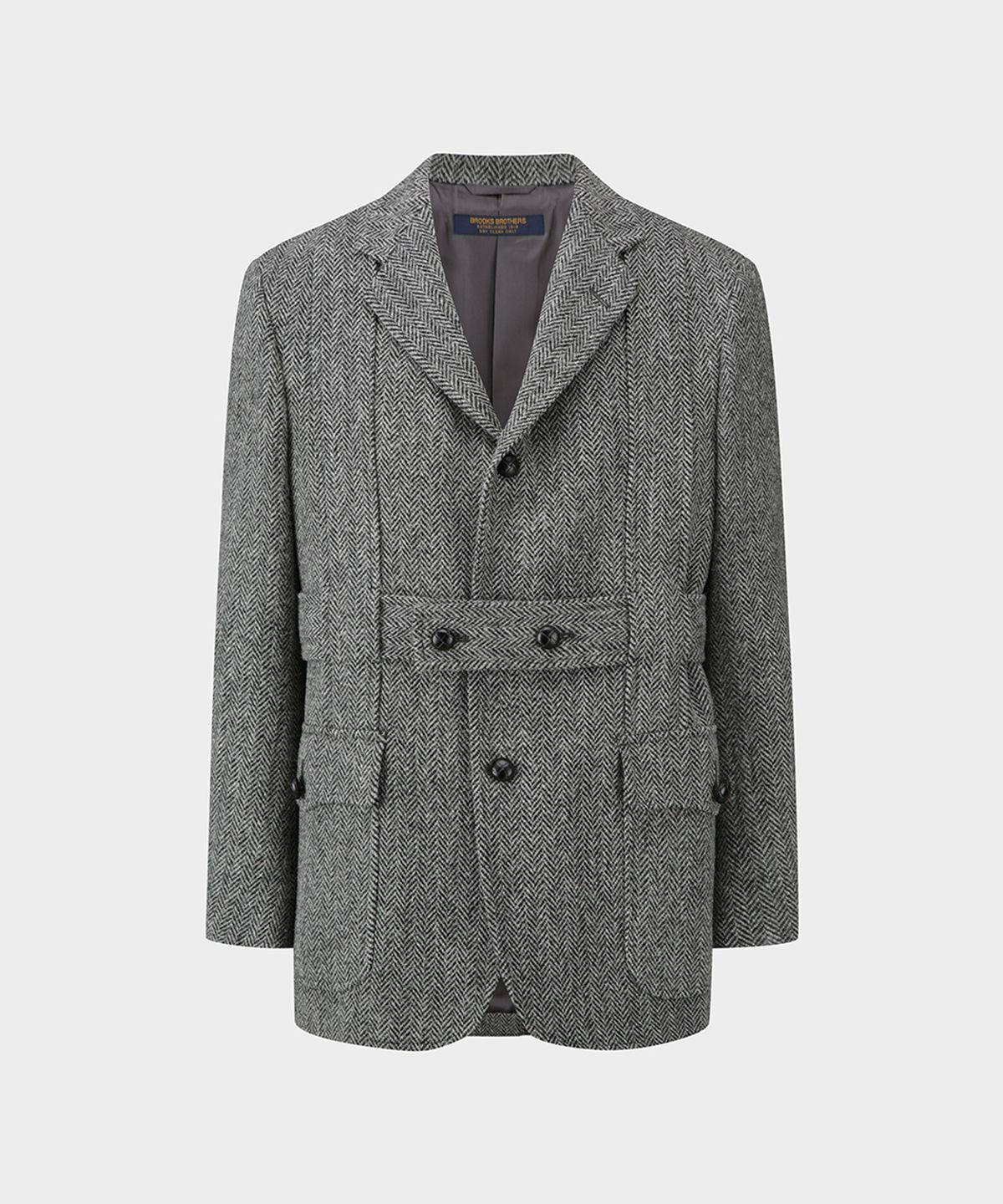 브룩스 브라더스(BROOKS BROTHERS) 해리스트위드 아카이브 노퍽 자켓 (그레이) (BBJSMM0222WEF)