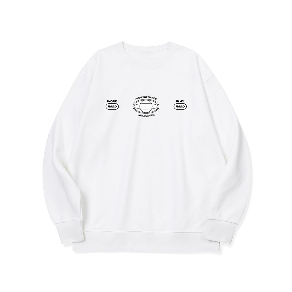 베러댄88(BETTERTHAN88) btm27 미친 듯이 하다간 진짜 미칠 수 있다 그래픽 로고 맨투맨