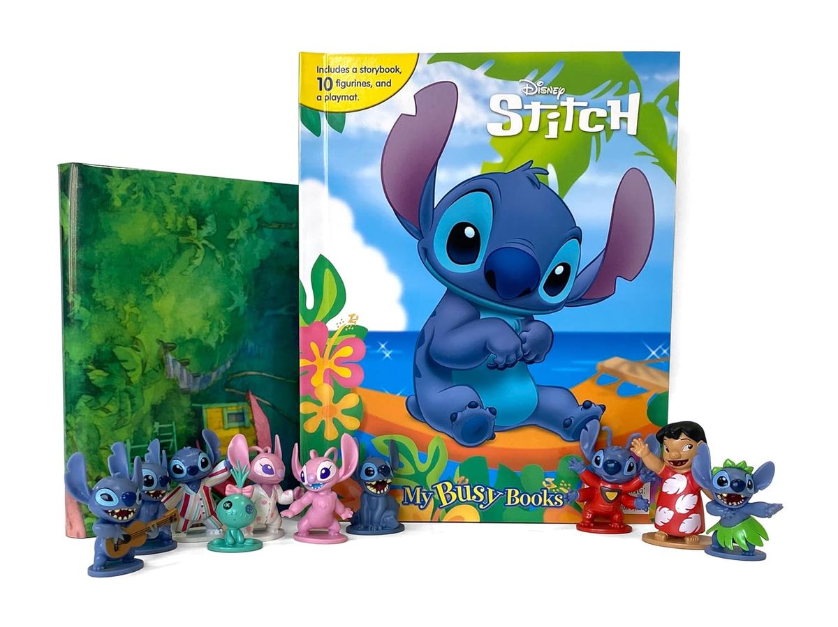 언어세상(LANGUAGE WORLD) My Busy Books: Disney Stitch
