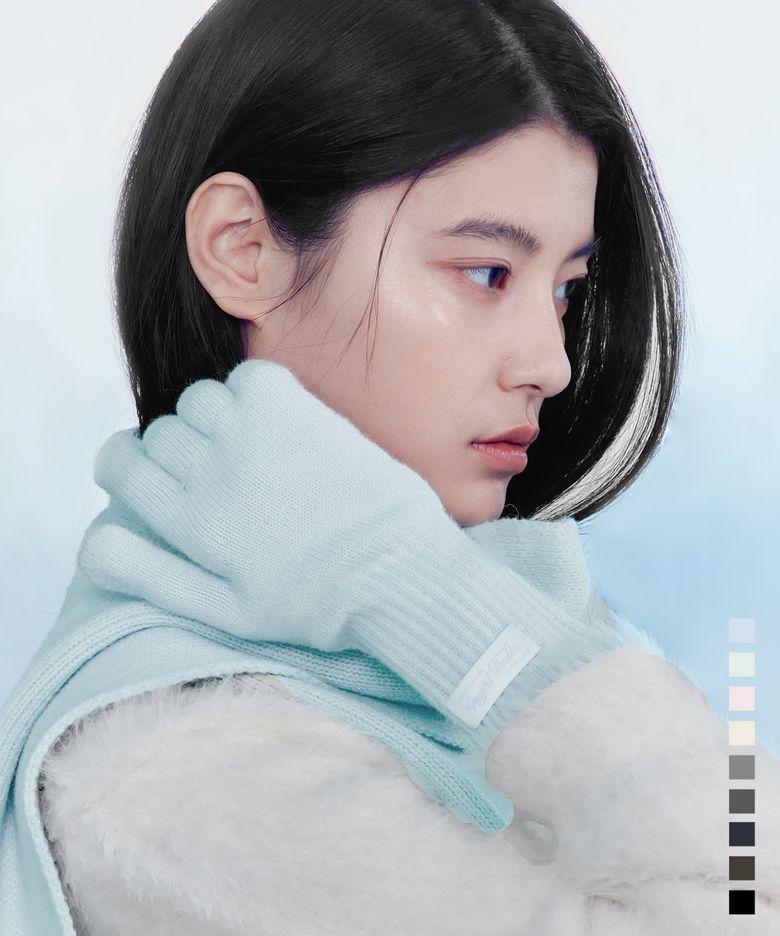 [젤라비 Pick] 클래식 소프트 핑거홀 터치 장갑 9color