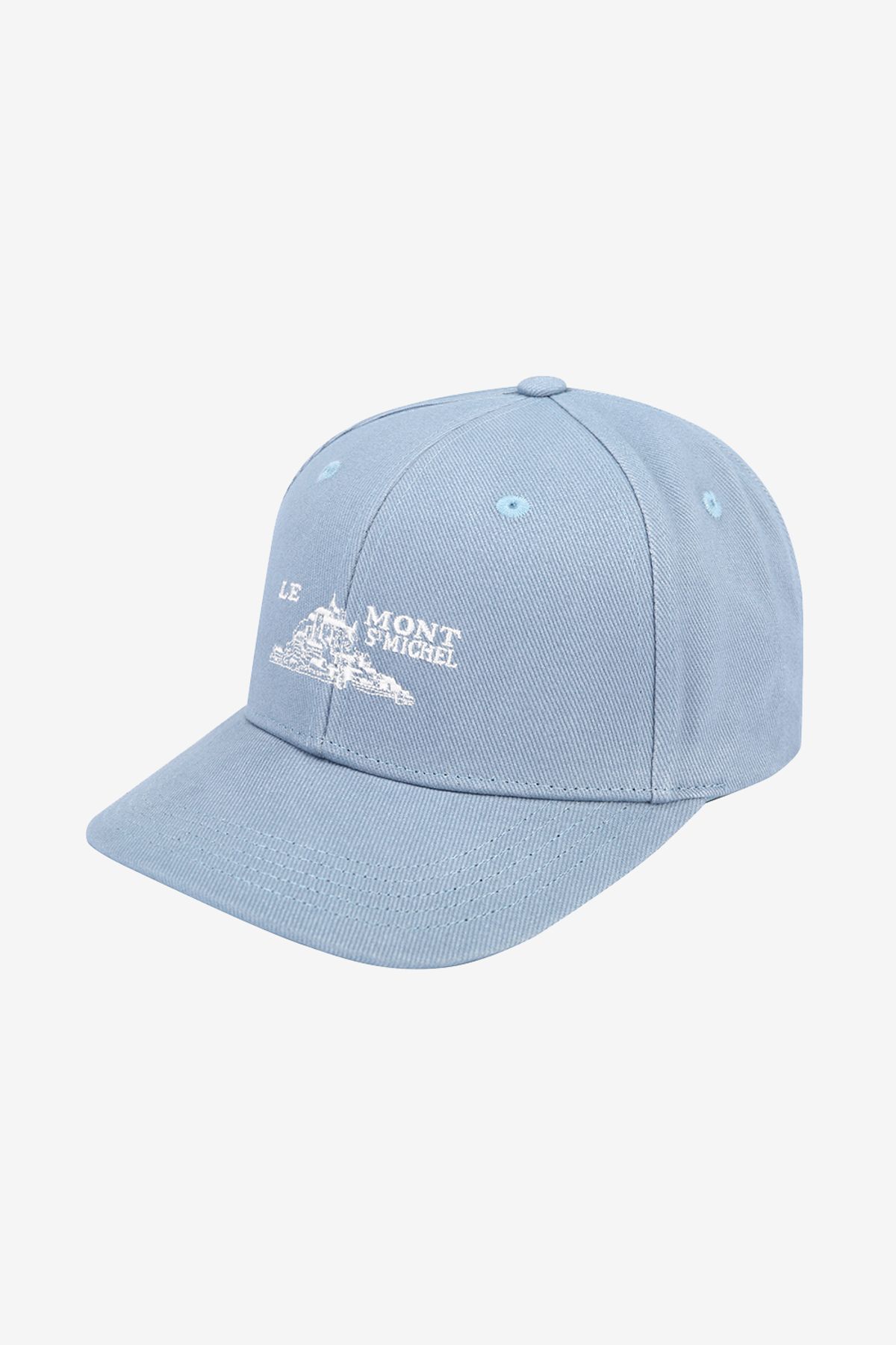 르몽생미셸(LE MONT ST MICHEL) AVILA- Embroidery cap_BLUE