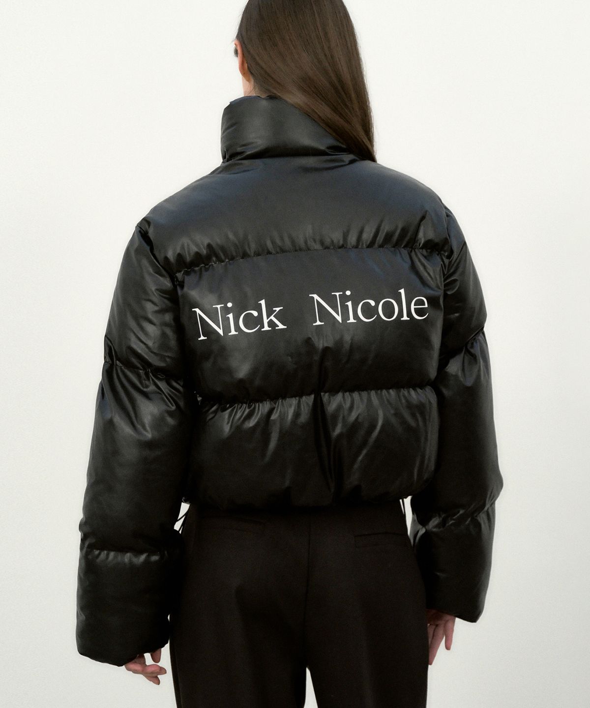 닉앤니콜(NICK&NICOLE) NICOLE LEATHER PUFFER SHORT PADDING_3 COLOR