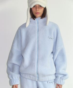 코지 퍼지 오버사이즈 플리스 재킷 (3색상)