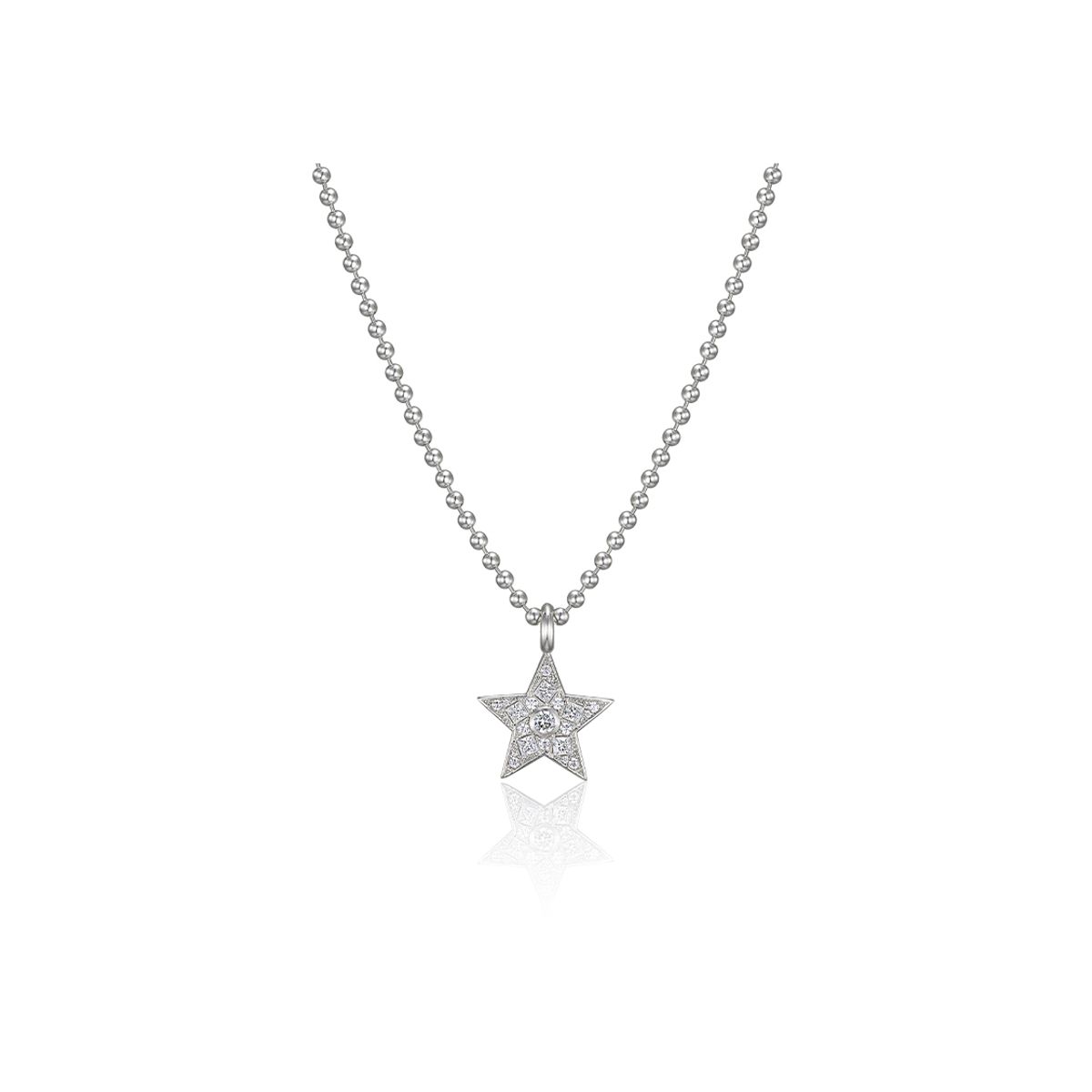 스쿠도(SCUDO) Twinkle Ball Chain Necklace