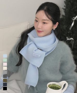 [젤라비 Pick] 클래식 라인 니트 머플러 9color