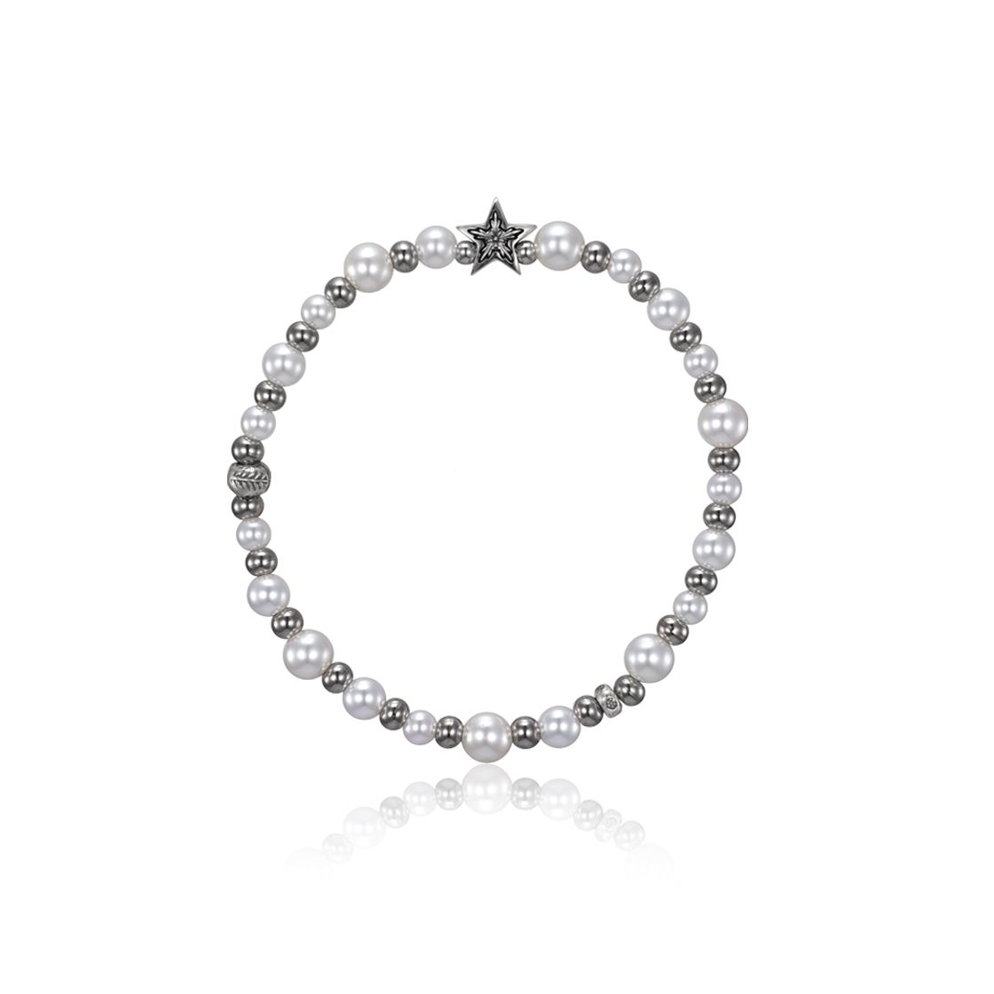 ブレスレット SCUDO White Pearl Sea Star Beads 스쿠도(SCUDO) White Pearl Sea Star Beads - 후기 | 무신사