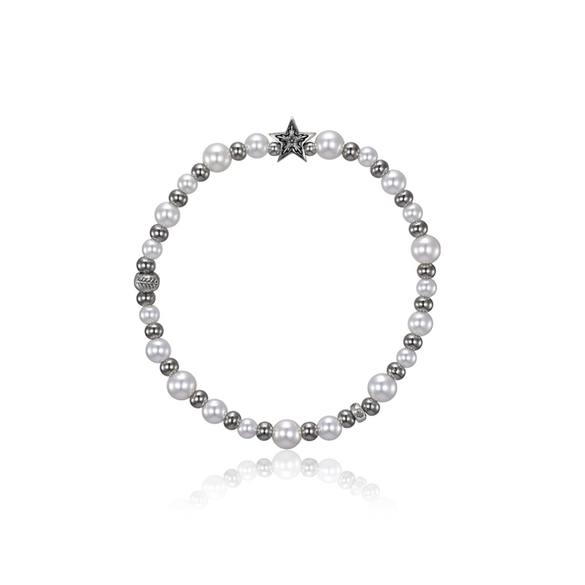 스쿠도(SCUDO) White Pearl Sea Star Beads