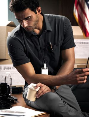 경량 데일리 쿨링 스판 반팔 셔츠