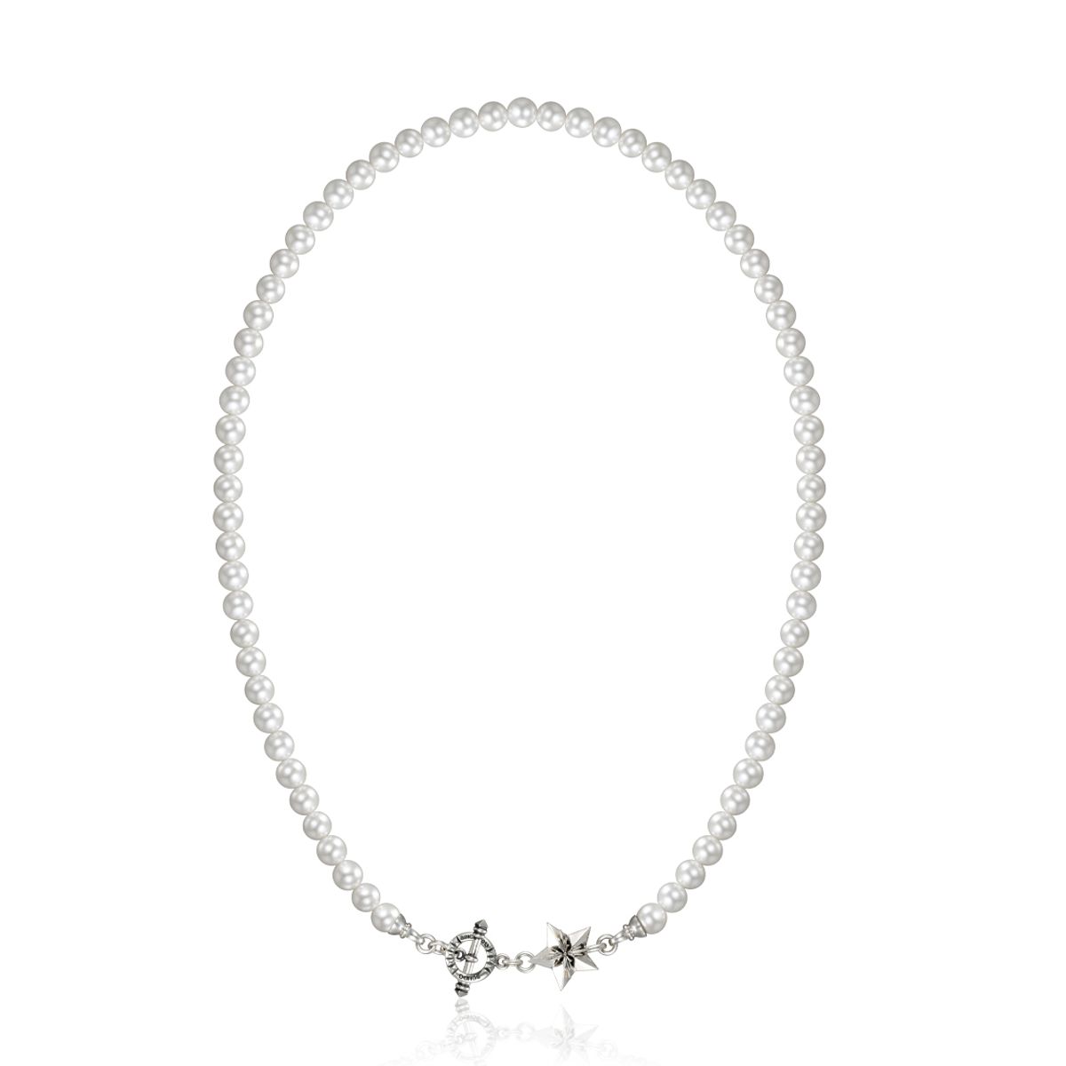 스쿠도(SCUDO) Vintage Star Pearl Necklace