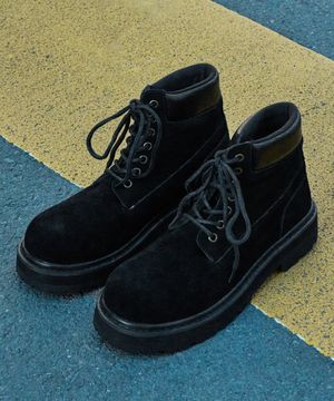 WTRD5117 카메룬 스웨이드 7홀 워커 블랙 [230~290MM]