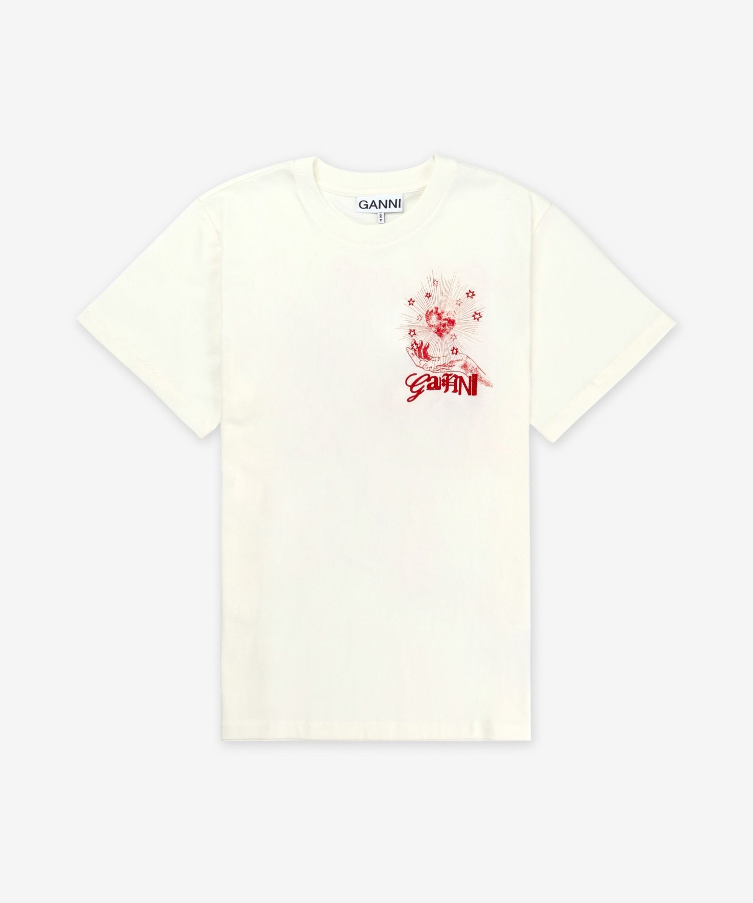 MUSINSA公式 | GANNI Basic Jersey Celestial Poster Relaxed