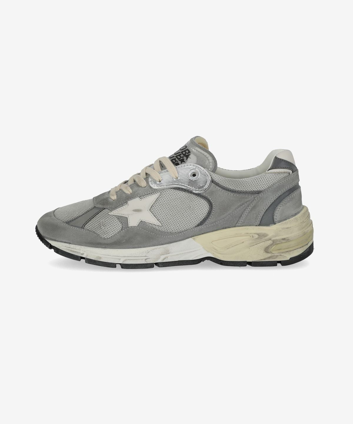 MUSINSA公式 | GOLDEN GOOSE ランニングデッドシルバータブスニーカー 