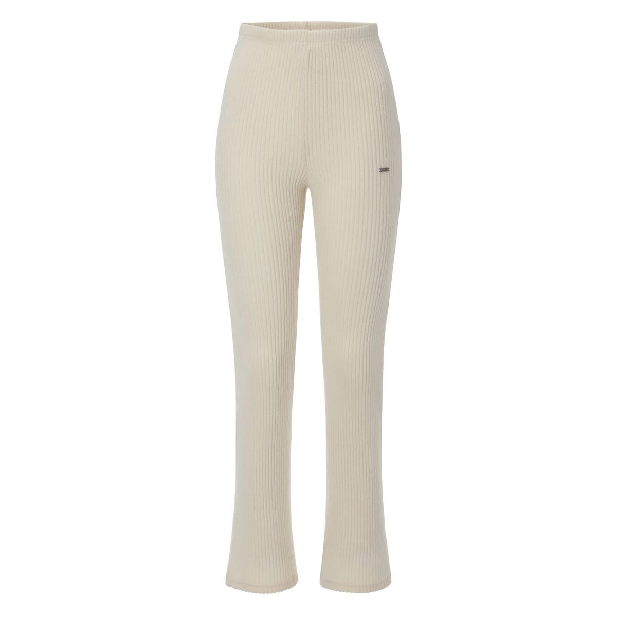 카키포인트(KHAKIPOINT) Ribbed Bootcut Leggings (ivory)