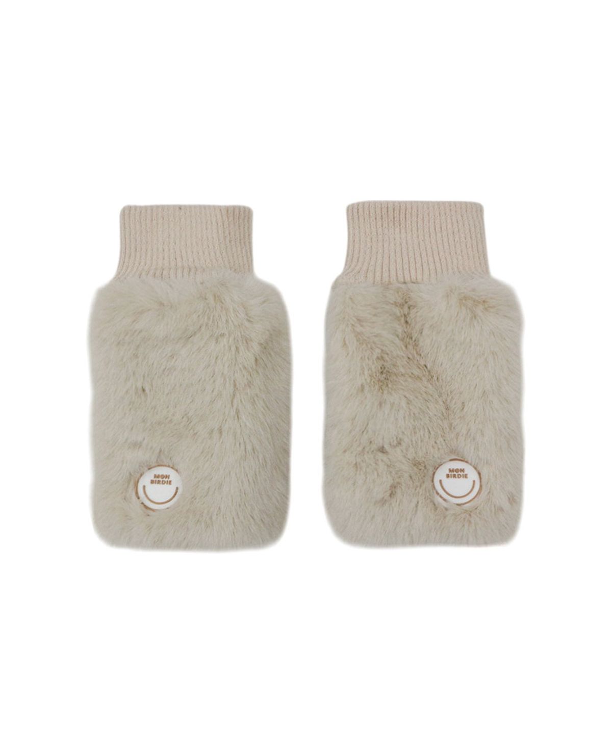 몽버디 골프(MONBIRDIE GOLF) 방한 퍼(Faux Fur) 골프 글러브 BEIGE