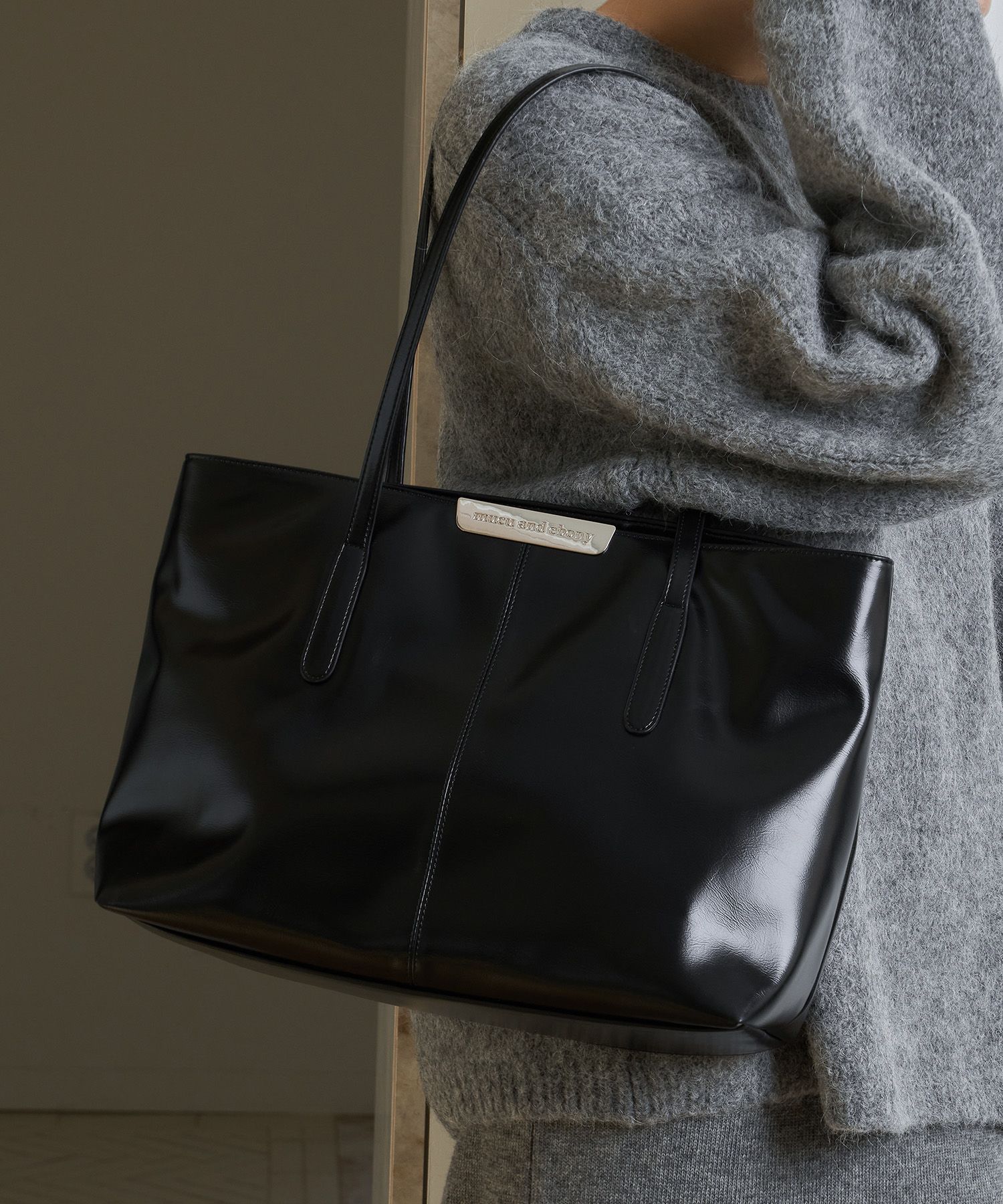 ★mucu and ebony★ Piene Bag _ Black MUSINSA | MUCU AND EBONY Piene Bag Piene Bag Black