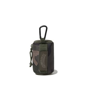 아치 로고 웨빙 실린더 파우치 키링 올리브