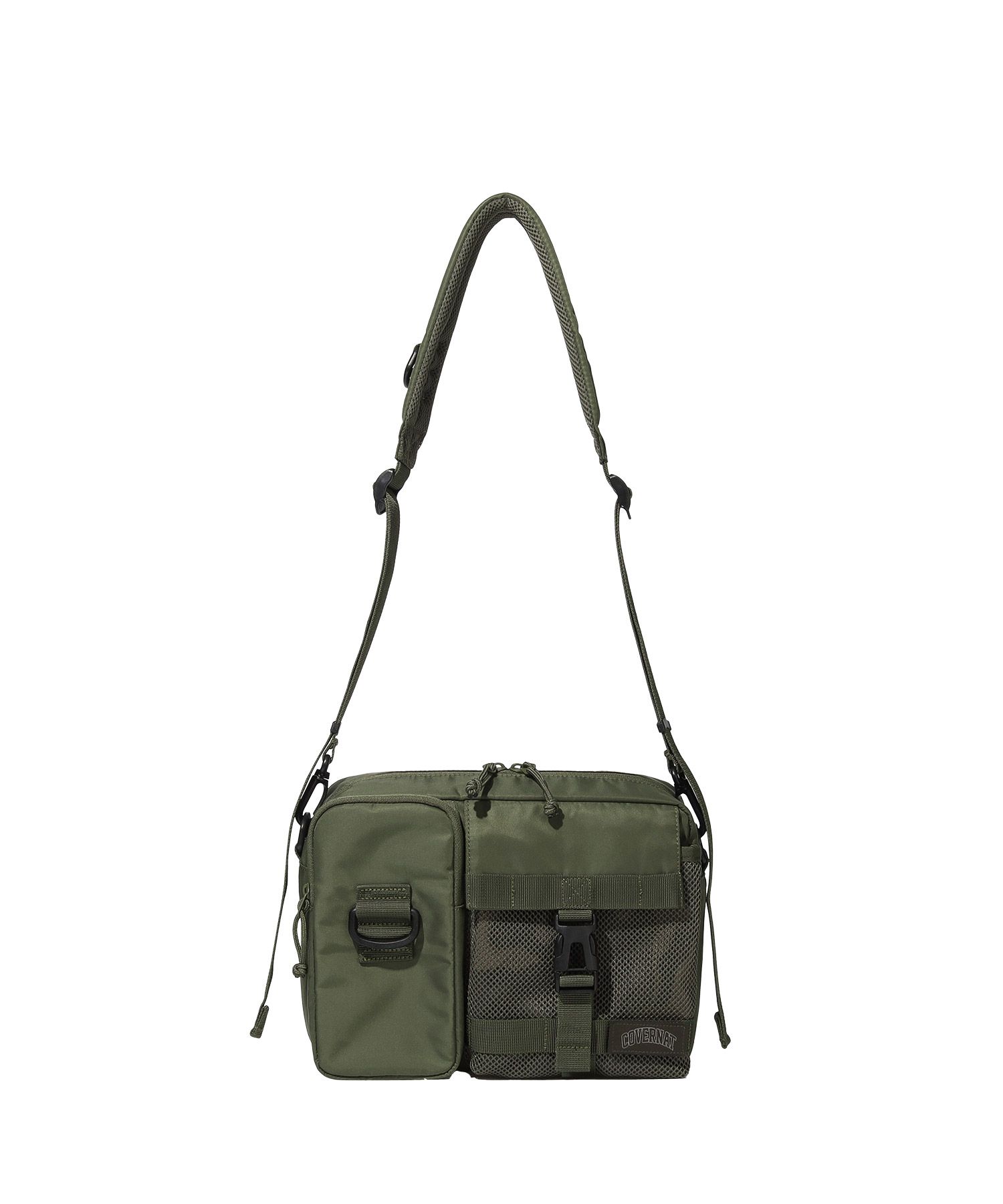 ★人気★COVERNAT★CORDURA ARCH LOGO WEBBING BIG CROSS BAG MUSINSA | COVERNAT Cordura Arch Logo Webbing Medium