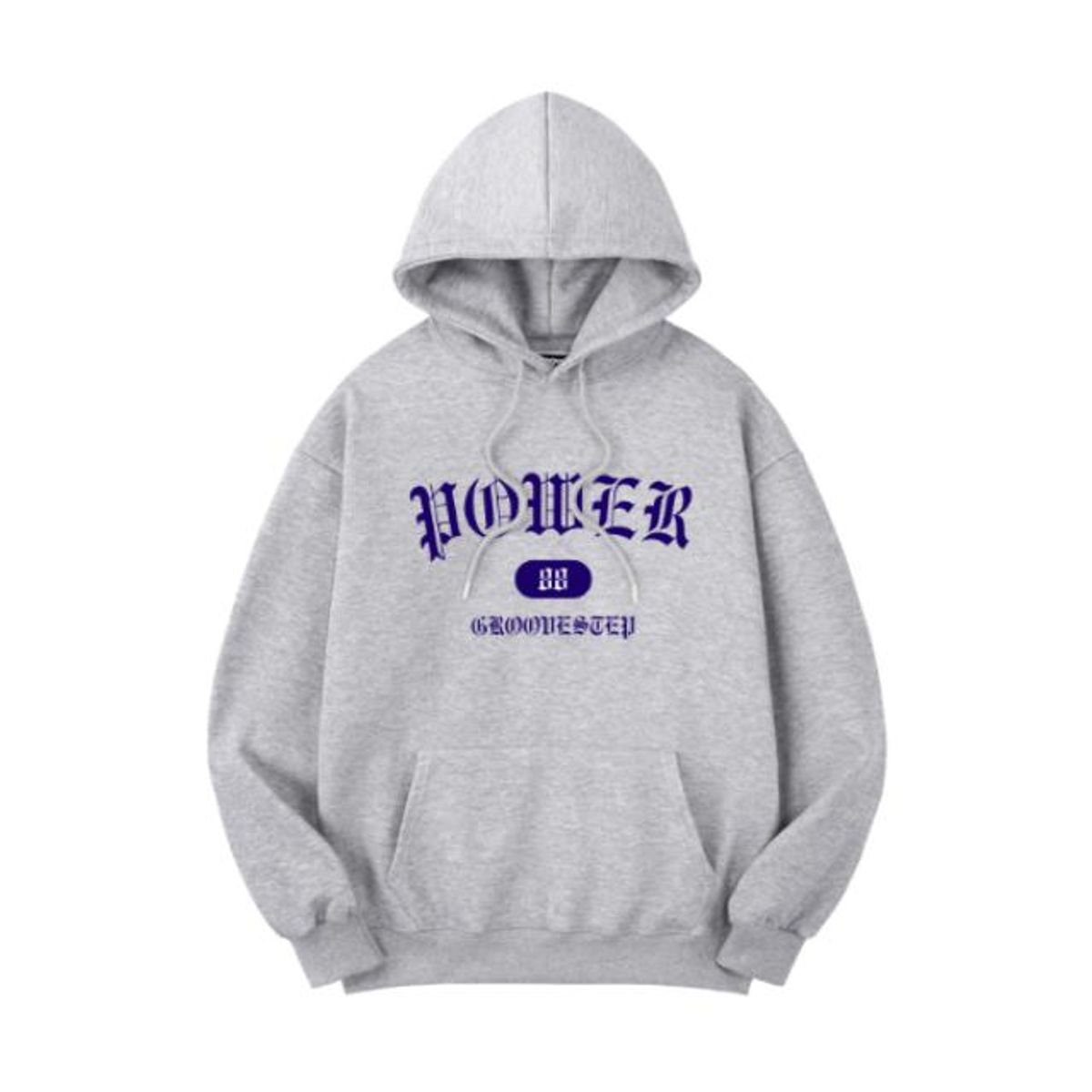 그루브스텝(GROOVESTEP) 파워 오버핏 후드 티셔츠 H0213
