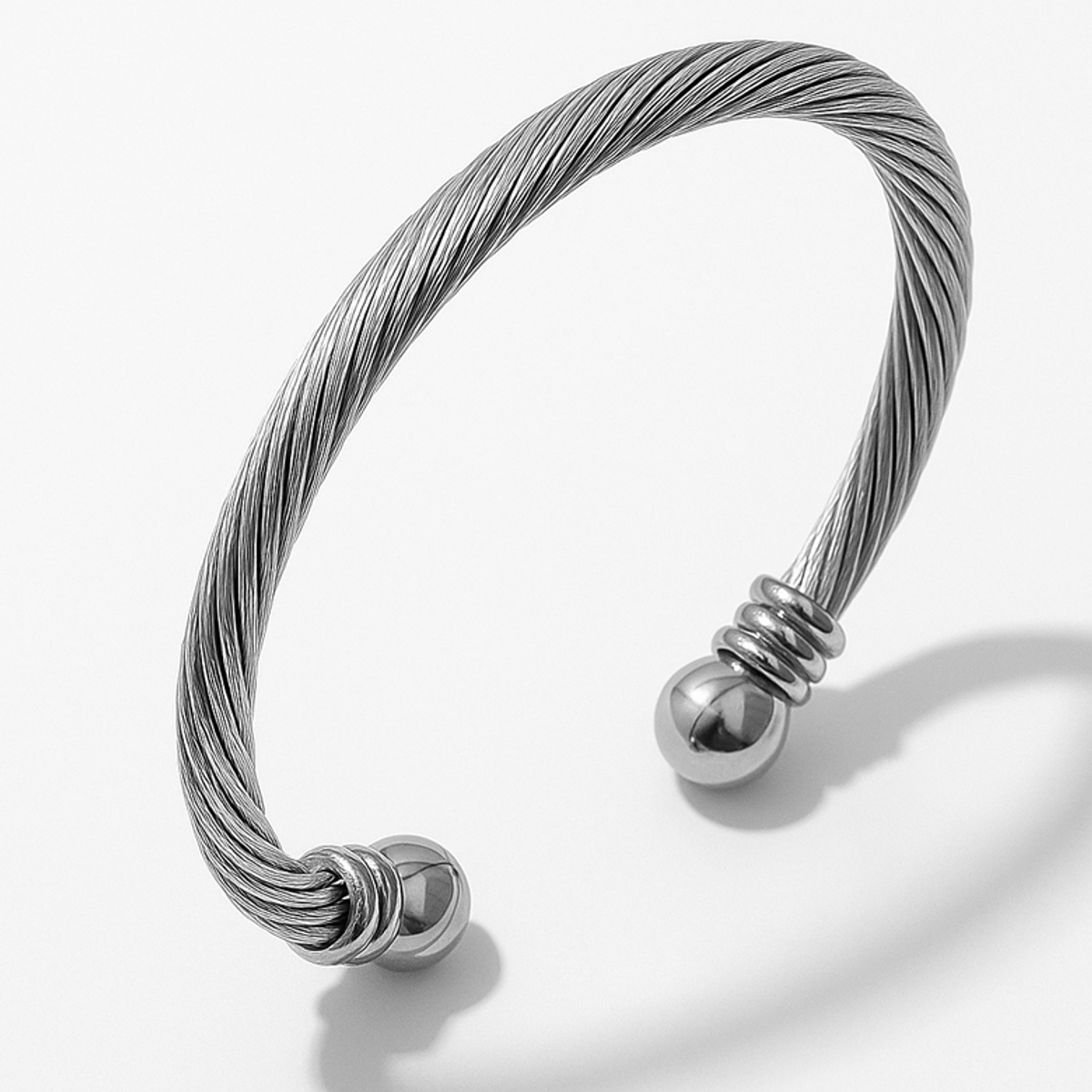마크-4(MARK-4) STEEL ROPE BANGLE