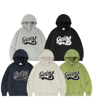 아플리케 스타로고 후드티 5COLOR