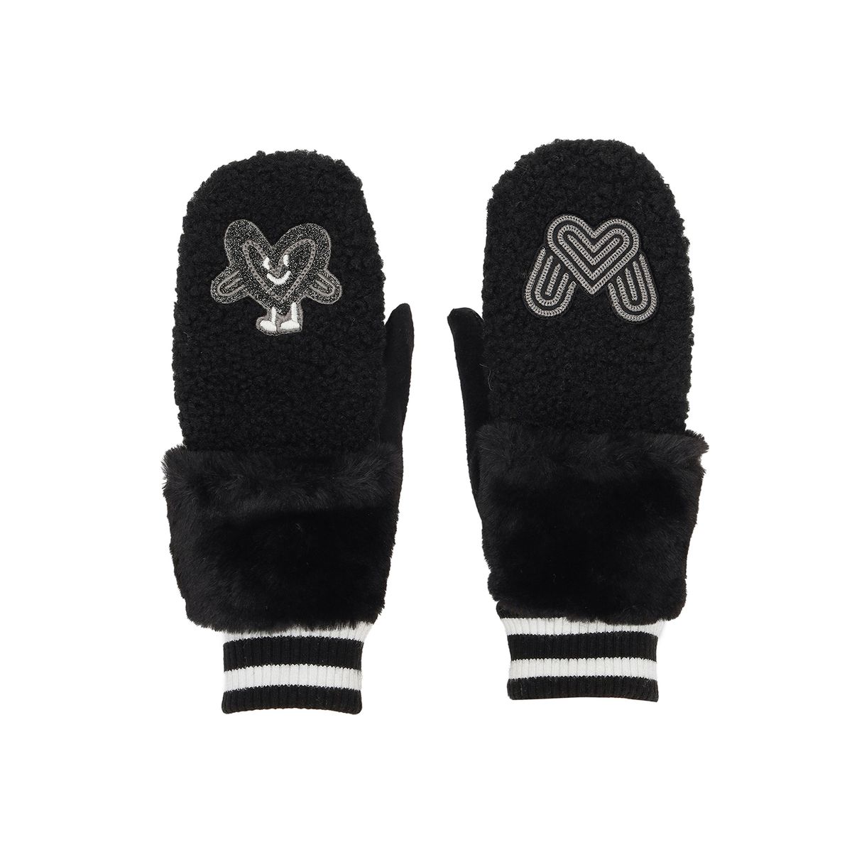 마틴골프(MARTINE GOLF) Martiny Fur Gloves_BLACK