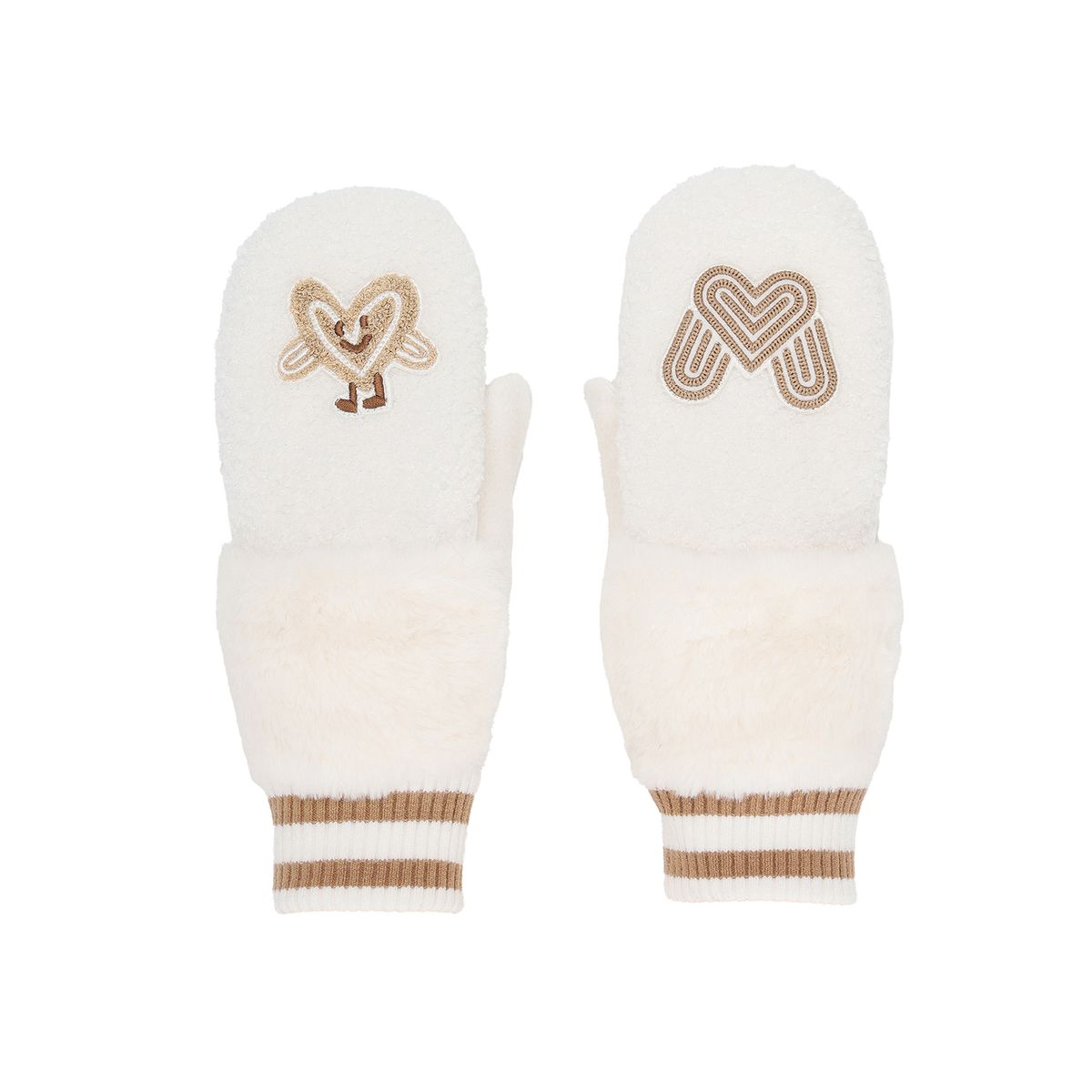 마틴골프(MARTINE GOLF) Martiny Fur Gloves_WHITE