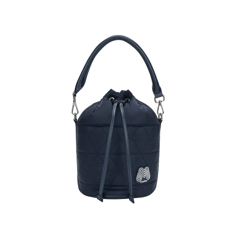 Padded Bucket Bag_NAVY