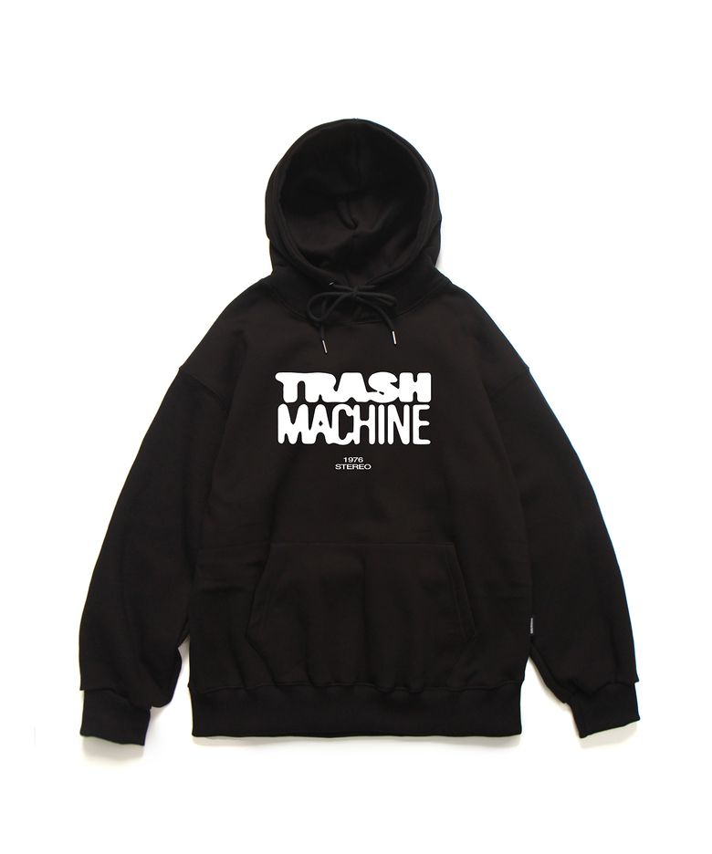 TS 그런지 후드 블랙 (TS GRUNGE HOOD BLACK)