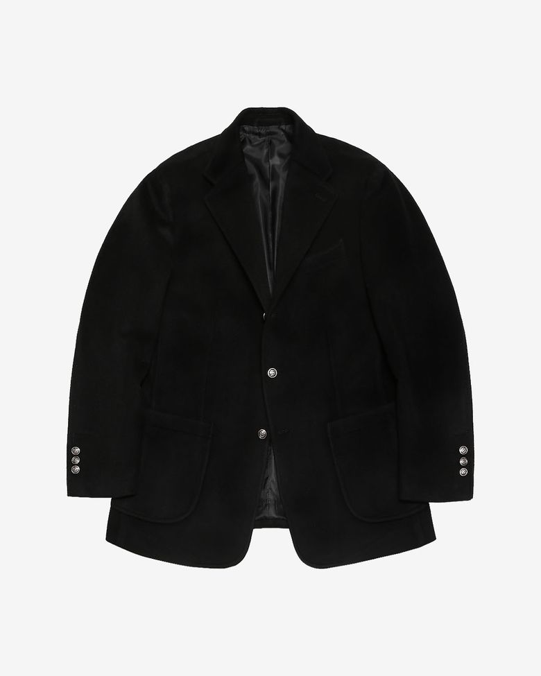 413 Cashmere Wool Sports Jacket (Black)