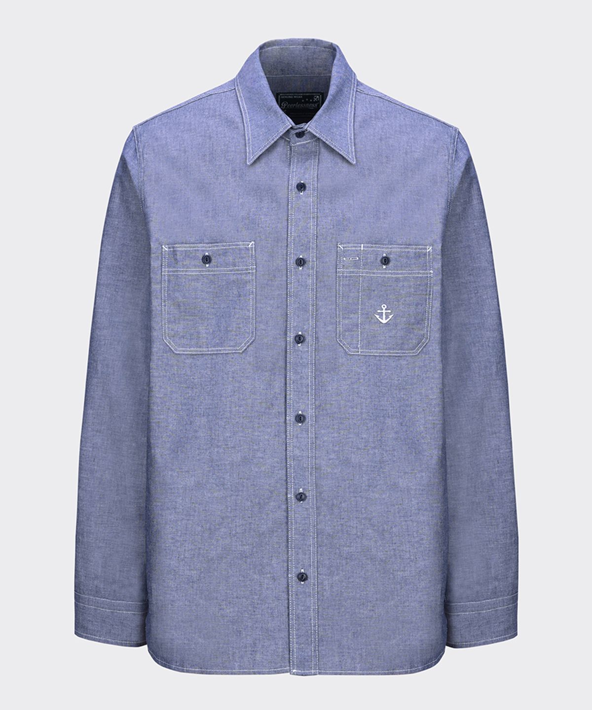 피어리스니스(PEERLESSNESS) McVay Chambray Shirts