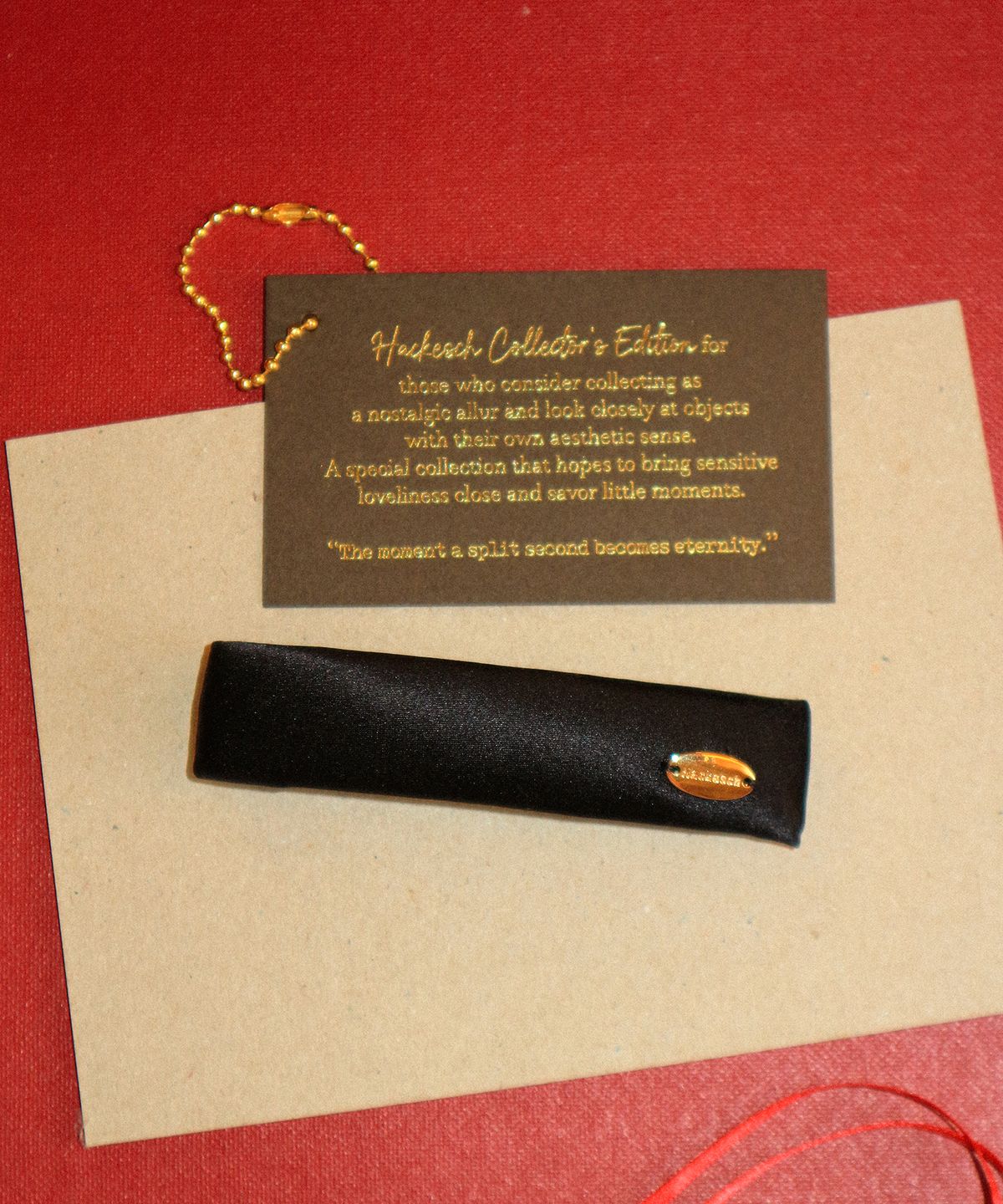 하케쉬(HACKESCH) Tonka Hairpin_Silk Black