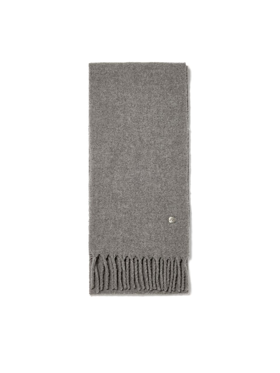 マフラー・ストール [MATINKIM]matin wool blended muffler in gray MUSINSA公式 | MATIN KIM MATIN WOOL BLENDED MUFFLER IN GREY