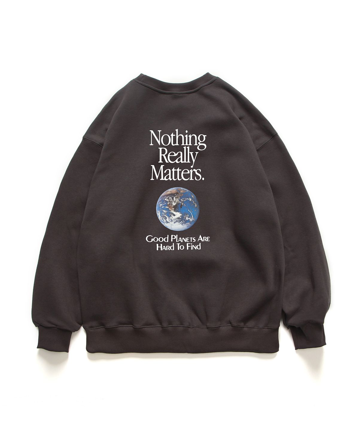 앱놀머씽(ABNORMALTHING) NM 크루넥 다크그레이 (NM CREWNECK DARK GREY)