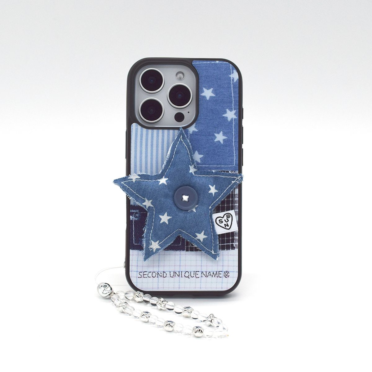 세컨드유니크네임(SECOND UNIQUE NAME) SUN CASE STAR PATCH BLUE