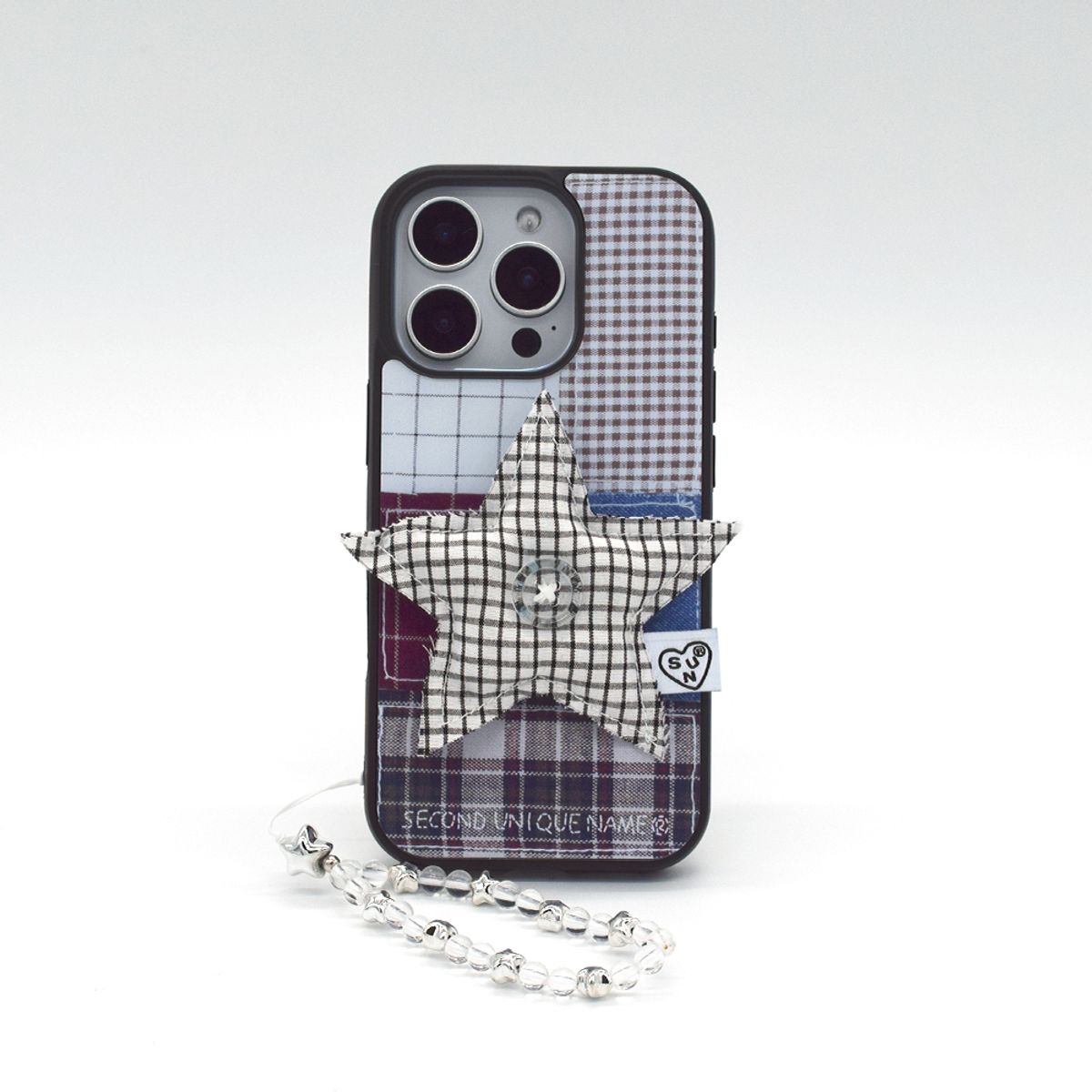 세컨드유니크네임(SECOND UNIQUE NAME) SUN CASE STAR PATCH WHITE