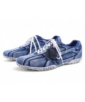 스파이더 워싱 스니커즈 데님