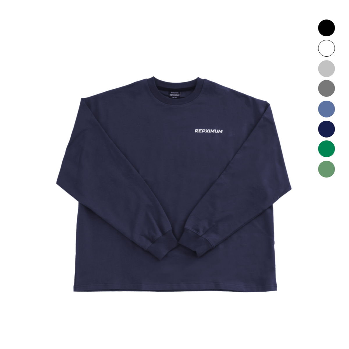 렙시멈(REPXIMUM) 에센셜 롱 슬리브 (쭉티) 8 Colors