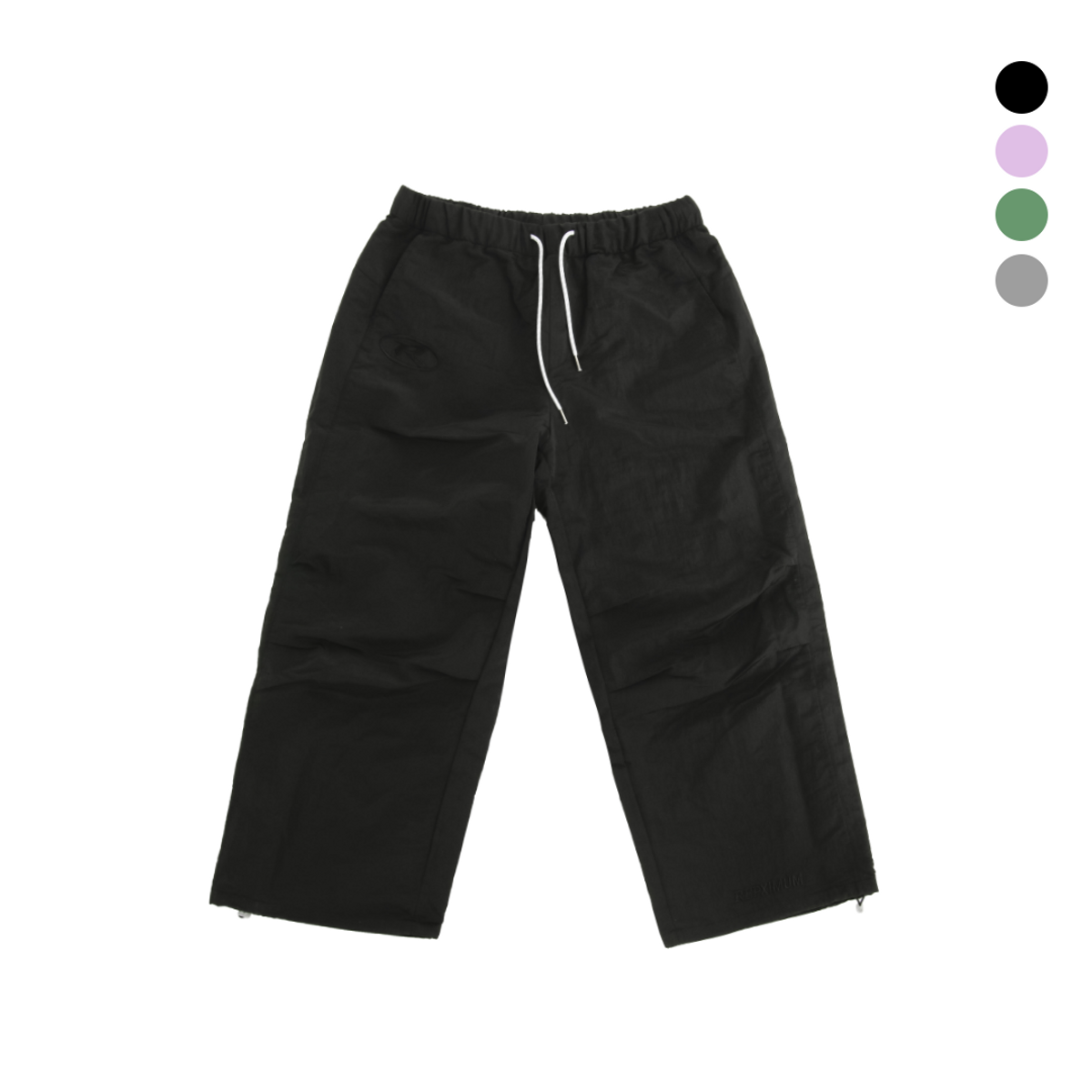 렙시멈(REPXIMUM) 파라수트 나일론 메탈 와이드 트랙팬츠 (4Colors)